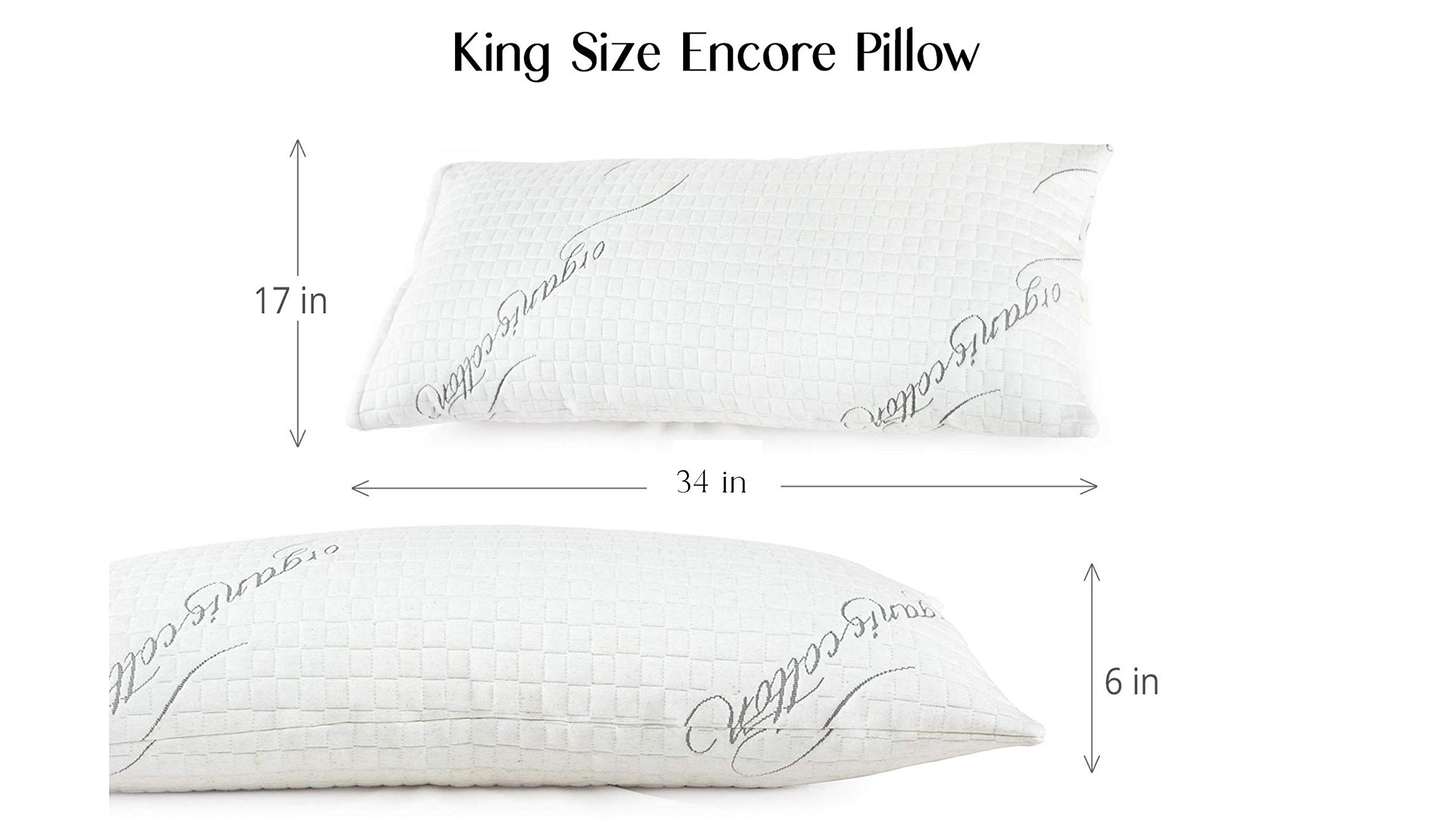 Natural Talalay Latex Pillow for Back & Neck Support - Adjustable Loft, Washable Cover, Handmade in USA - King Size Luxury Sleeping Pillow for Side, Back & Stomach Sleepers | Perfect for Home, Hotel & Travel Use