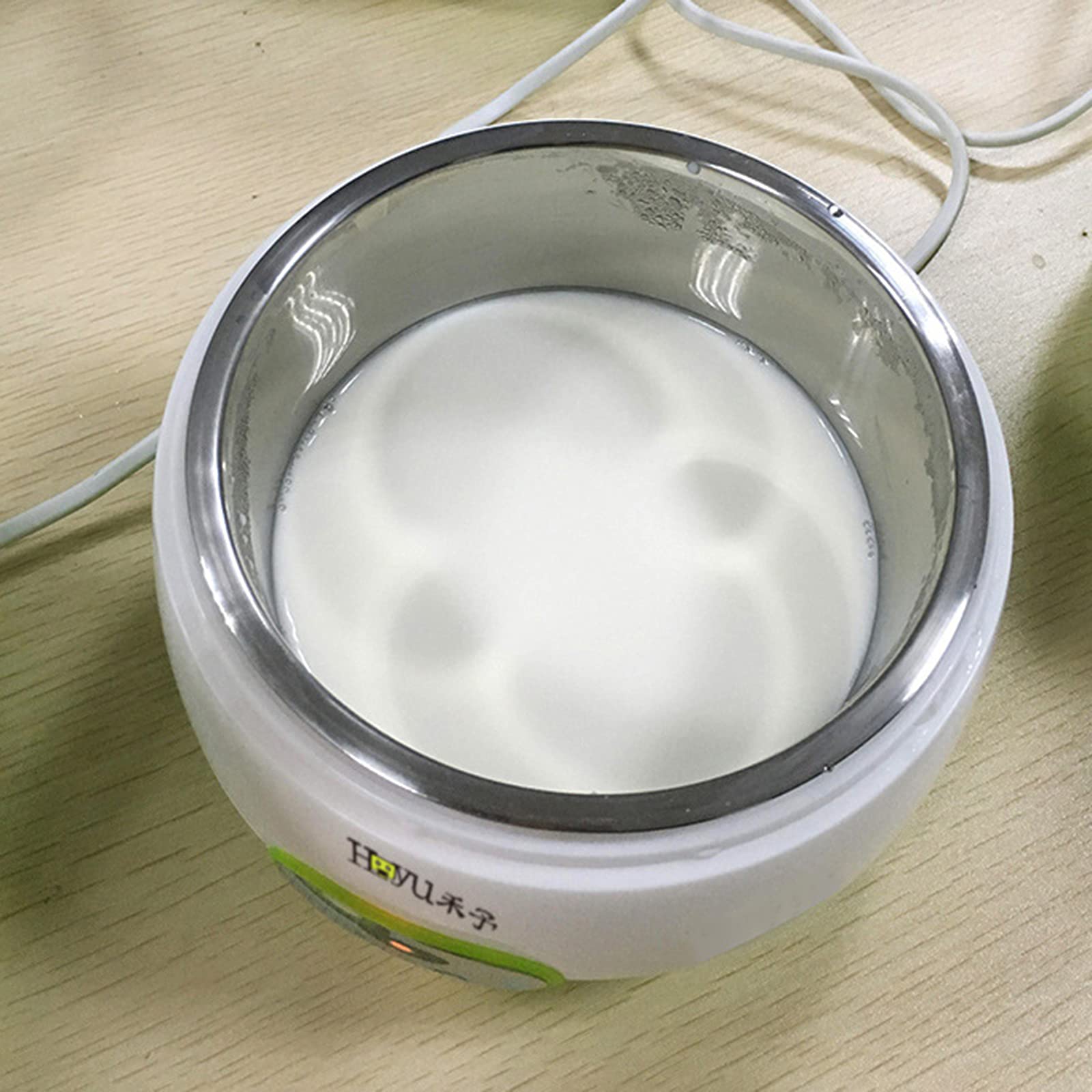 Automatic Yogurt Maker Machine 1L (0.4 Gal) - 110V Greek Yogurt, Yoghurt, Rice Wine & Natto Maker for Home DIY - Perfect for Healthy Breakfast, Snacks & Fermented Foods (Green)