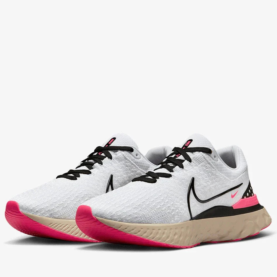 Nike React Infinity Run 3 Men's Running Shoes - Cushioned Road Running Sneakers for Long Distance & Marathon Training - Perfect for Jogging, Gym Workouts & Everyday Wear