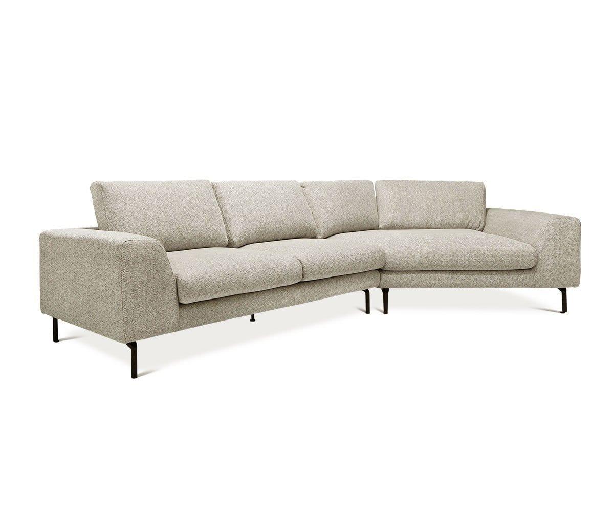 Comfortable Rowena Right Cuddler Sectional Sofa - Modern L-Shaped Couch for Living Room, Family Room & Small Spaces - Perfect for Relaxing, Entertaining & Movie Nights
