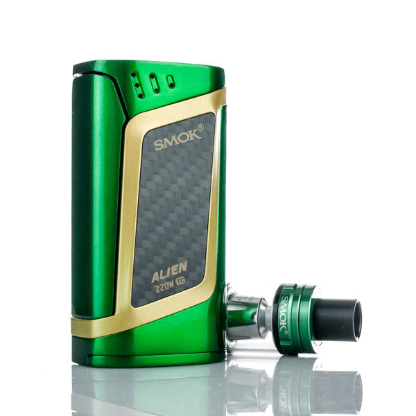 SMOK Alien 220W TC Vape Mod Kit with TFV8 Baby Beast Tank - High Power Box Mod for Sub-Ohm Vaping | Perfect for Cloud Chasing & Flavorful Vaping Experience