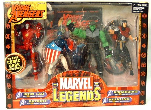 Marvel Legends Young Avengers Action Figure Gift Pack - Collectible Superhero Toys for Kids & Adults | Perfect for Birthday Gifts, Display Collections & Marvel Fans