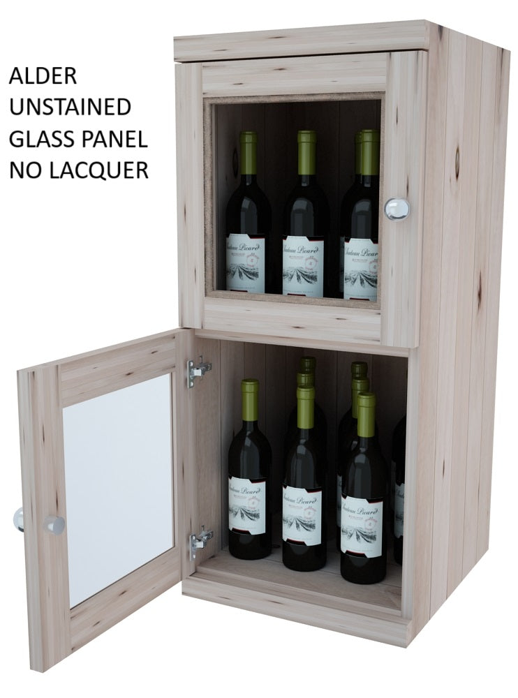 Vinostor Wine Lockers with 2 Locking Bins - 35 5/8