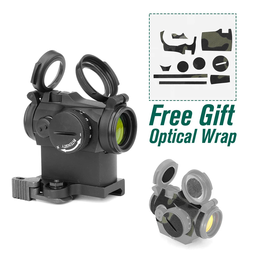 **Tactical AIM 1X22 Red Dot Reflex Sight – 2MOA Compact Rifle Scope for Hunting & Airsoft | Includes Mount | Durable & Precise for Outdoor Shooting & Tactical Use**