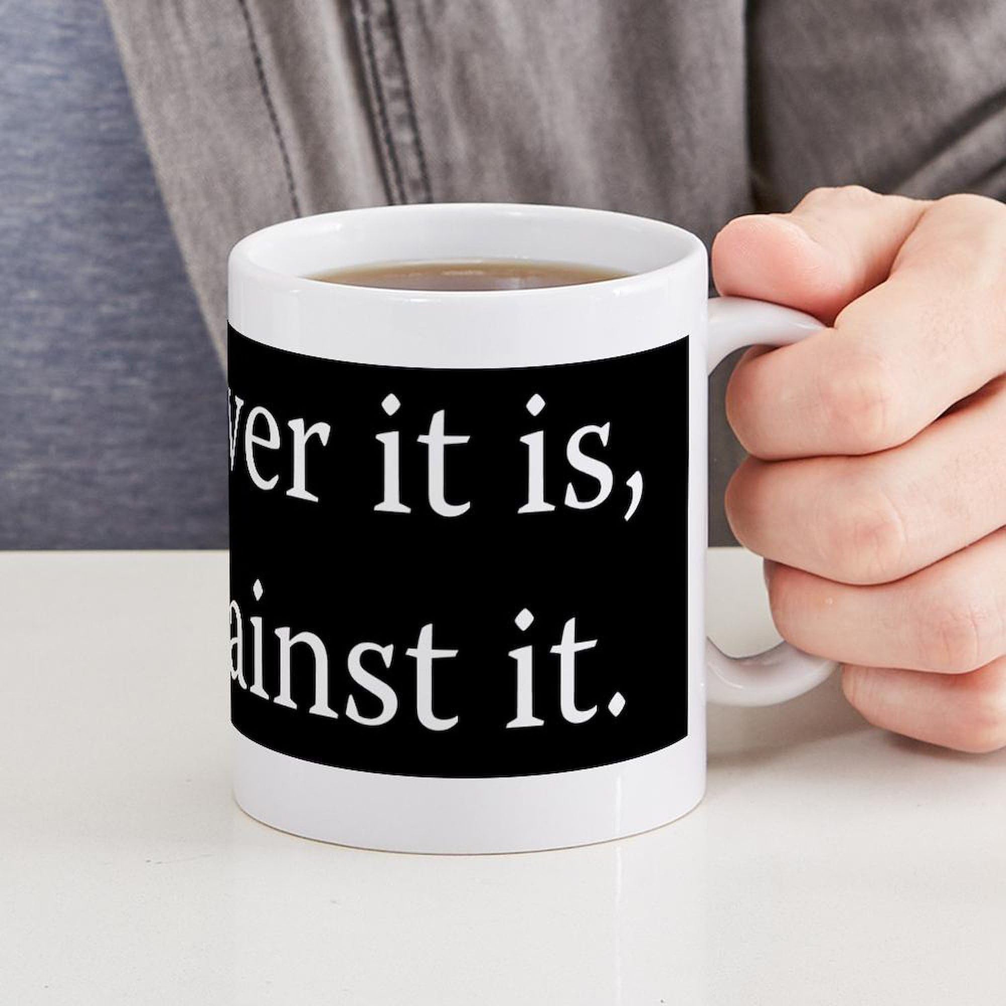 Horse Feathers 11 oz Ceramic Coffee Mug (325 ml) - Perfect for Tea, Hot Chocolate & Office Use - Funny Novelty Gift for Horse Lovers