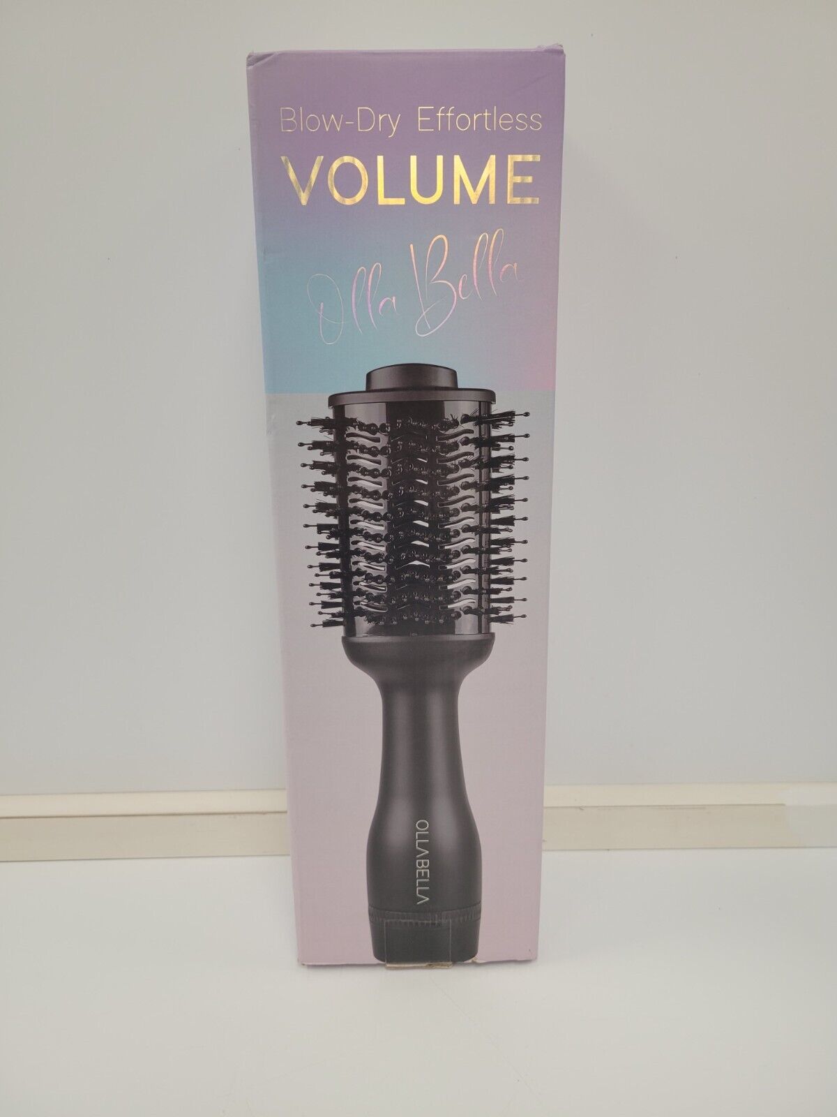 Olla Bella Blow Dry Brush - Ionic Hair Styling Tool for Smooth & Shiny Hair - Perfect for Home Salon Styling & Quick Hair Drying