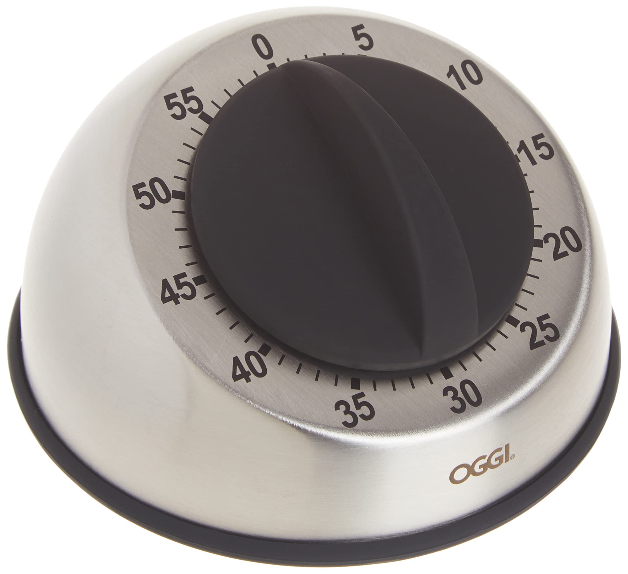 OGGI 60-Minute Countdown Kitchen Timer - Stainless Steel Cooking Timer for Baking, Meal Prep & Time Management | Perfect Kitchen Gadget for Home Chefs & Professional Cooks | Ideal for Cooking, Baking, Studying & Productivity Tasks