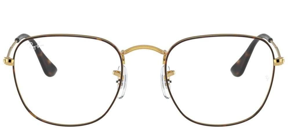 Ray-Ban Rx3857v Frank Square Prescription Eyeglass Frames - Classic Unisex Optical Glasses for Men & Women - Perfect for Work, Reading, and Everyday Wear