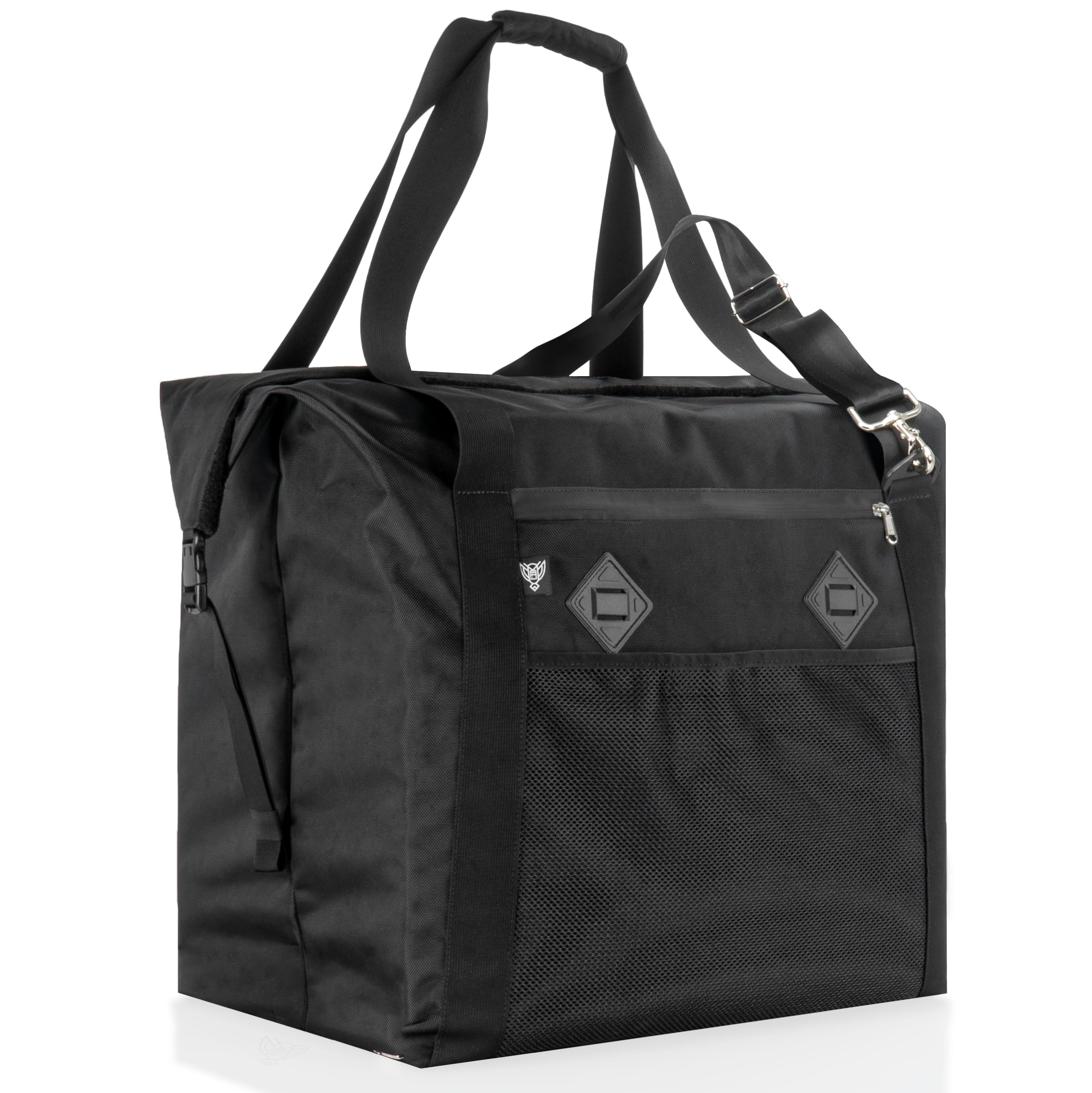 G CUBƎ 100 Faraday Bag for Generators & Electronics - EMP/CME/EMF/RF Protection - Diamond Faraday Lined Interior with Foam Padded Base - Ideal for Power Outages, Solar Storms & Secure Data Storage