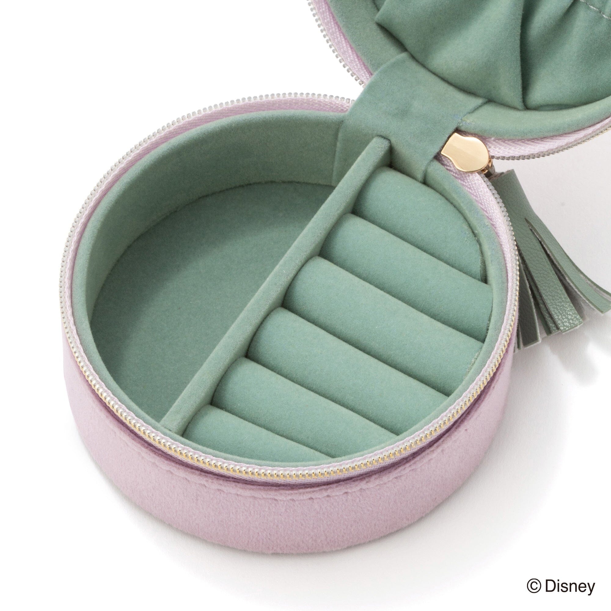 Disney Tangled Travel Jewelry Box - Small Magic of Chemistry Themed Trinket Case for Necklaces & Rings | Perfect for Girls' Travel, Birthday Gifts & Disney Collectors