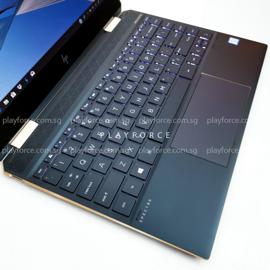 HP Spectre x360 13-inch Laptop (Intel Core i7-8565U, 16GB RAM, 512GB SSD) - 2-in-1 Convertible Touchscreen Notebook for Business, School & Creative Work