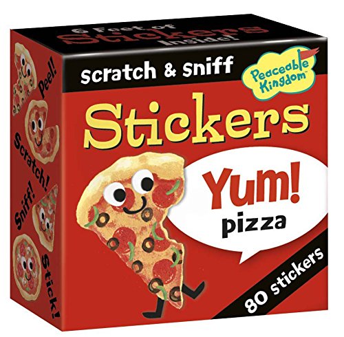 Yum Stickers on a Roll - 80 Scratch and Sniff Stickers (6 Feet) with Assorted Flavors - 36 Count Display Pack - Perfect for Kids' Reward, Classroom Activities & DIY Crafts