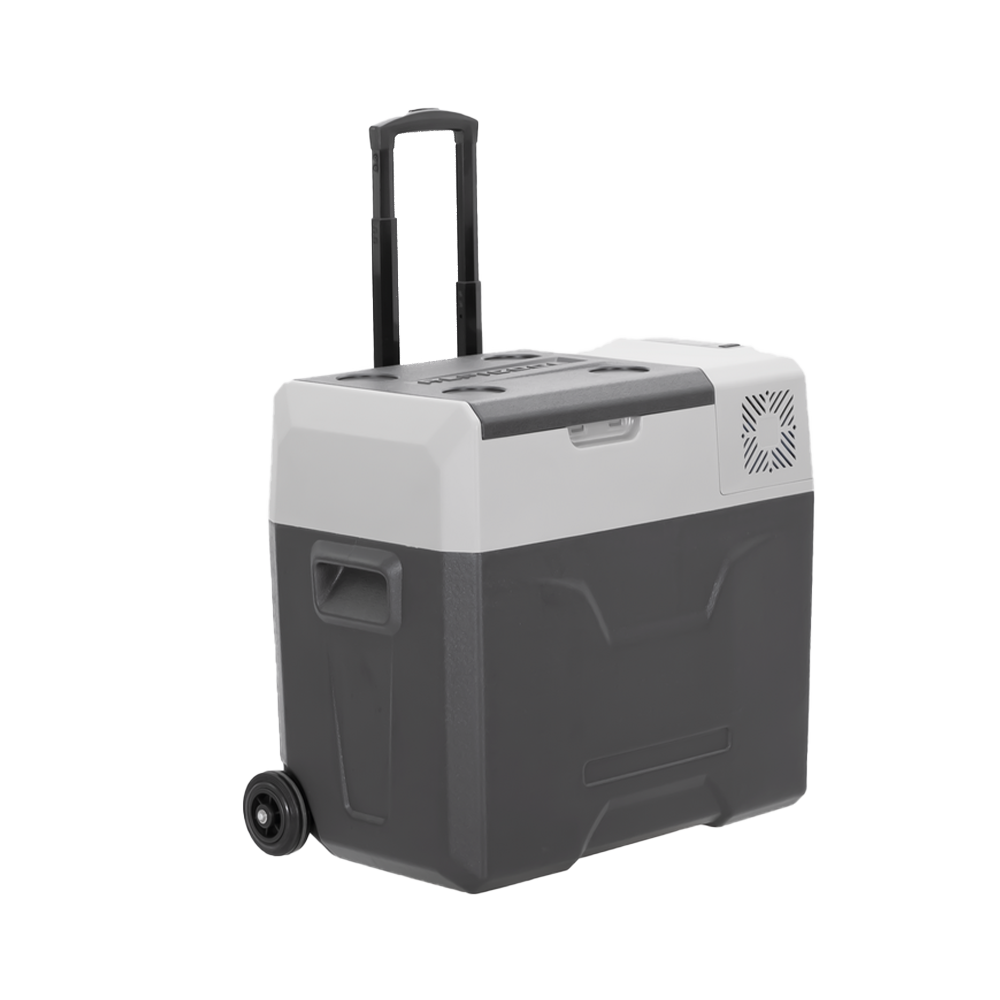 Alpicool CX50 12V Portable Car Refrigerator Freezer - 18 Quart Compact Fridge for Road Trips, Camping & Tailgating - Dual Zone Cooling & DC/AC Power