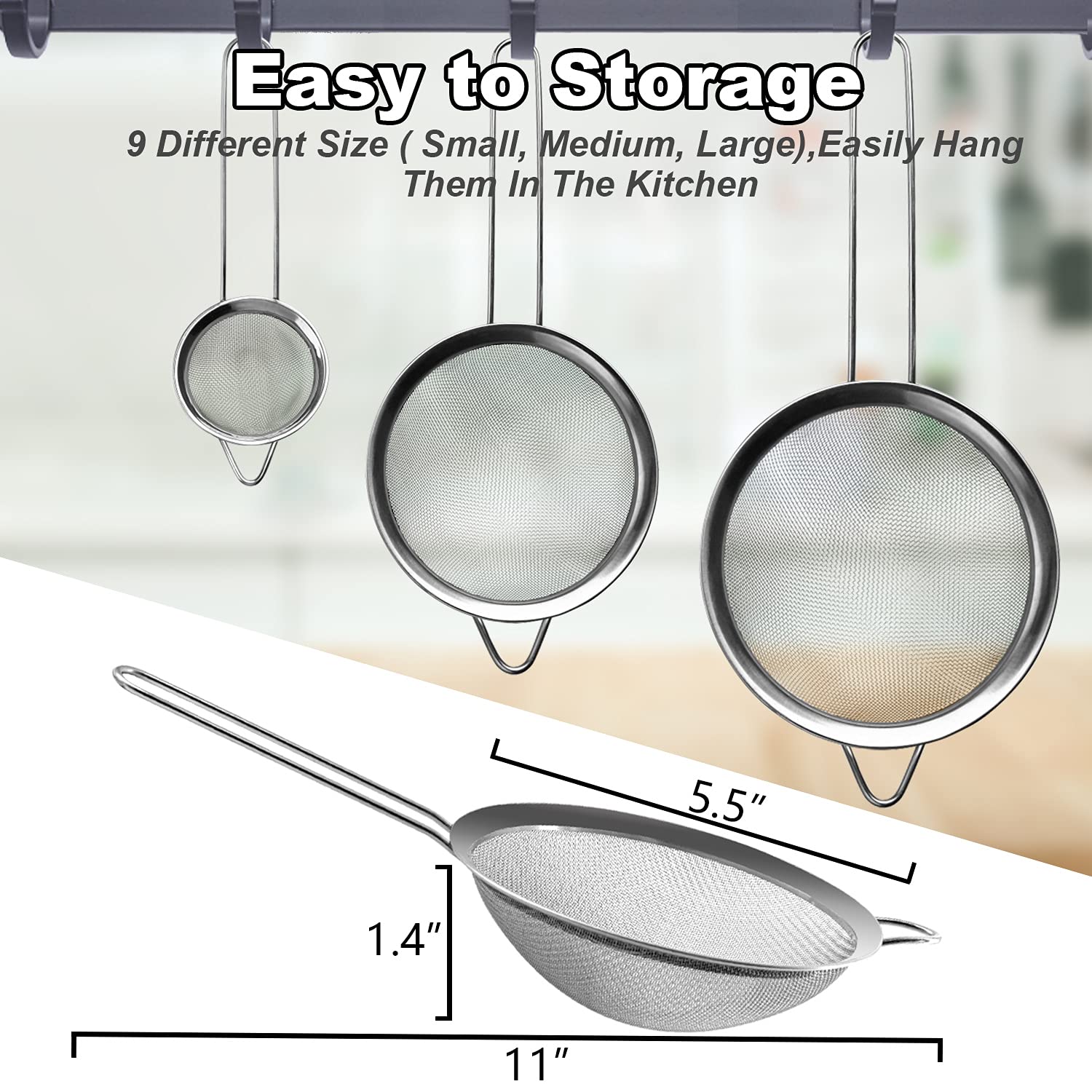 Anaeat Nonstick French Bread Baguette Pan & 5.5