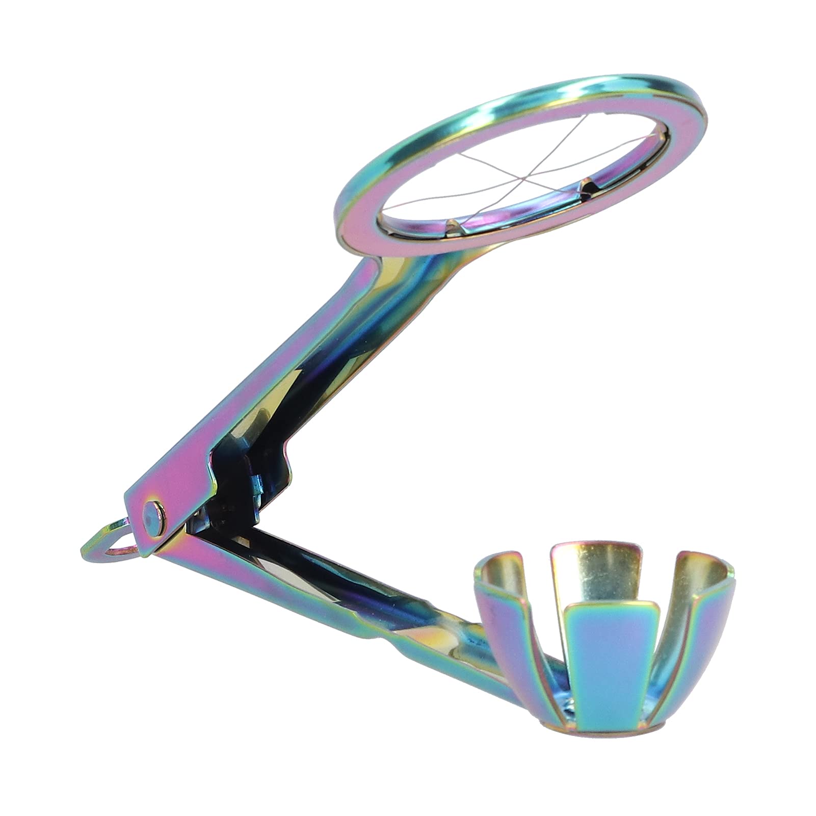 Premium Stainless Steel Egg Slicer - Perfect for Hard Boiled Eggs, Fruits Like Strawberries & Grapes - Ergonomic Non-Slip Grip - Ideal for Salads, Meal Prep & Healthy Snacks