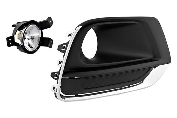 Part Synergy Replacement Fog Lights for 2017-2019 Trax - Clear Lens with Switch - Perfect for Night Driving & Off-Road Adventures