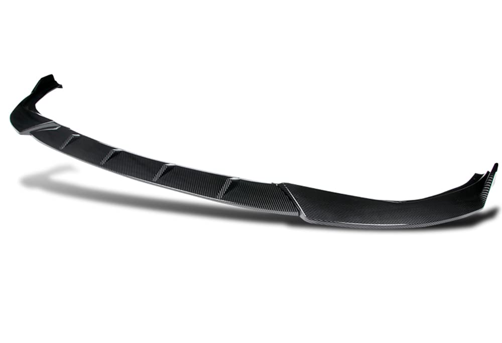 3-Piece Front Bumper Lip Spoiler for 2019-2020 BMW 3-Series G20 (M-Sport Bumper Only) | Glossy Carbon Fiber ABS Body Kit | Enhanced Aerodynamics & Sporty Styling | Perfect for Car Enthusiasts & Street Racing