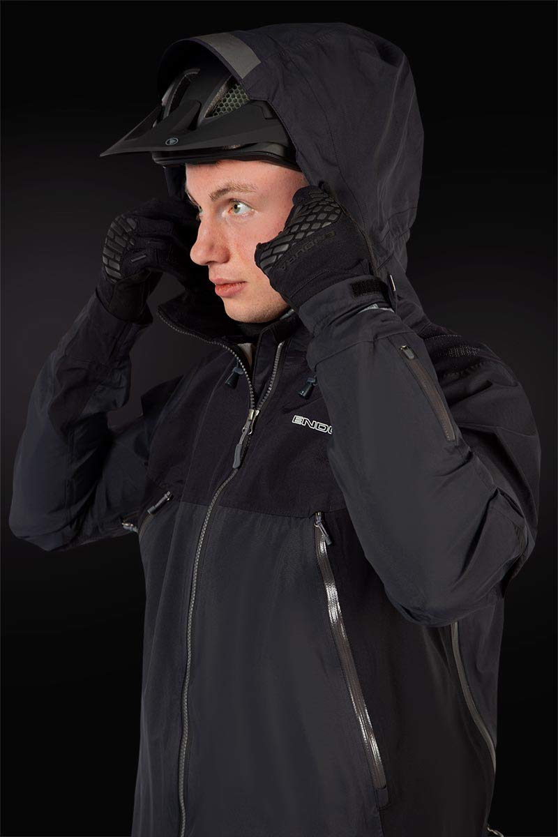 Endura MT500 Men's Waterproof Mountain Bike Jacket - Lightweight & Breathable Cycling Jacket for All-Weather Riding - Perfect for Mountain Biking, Commuting & Outdoor Adventures