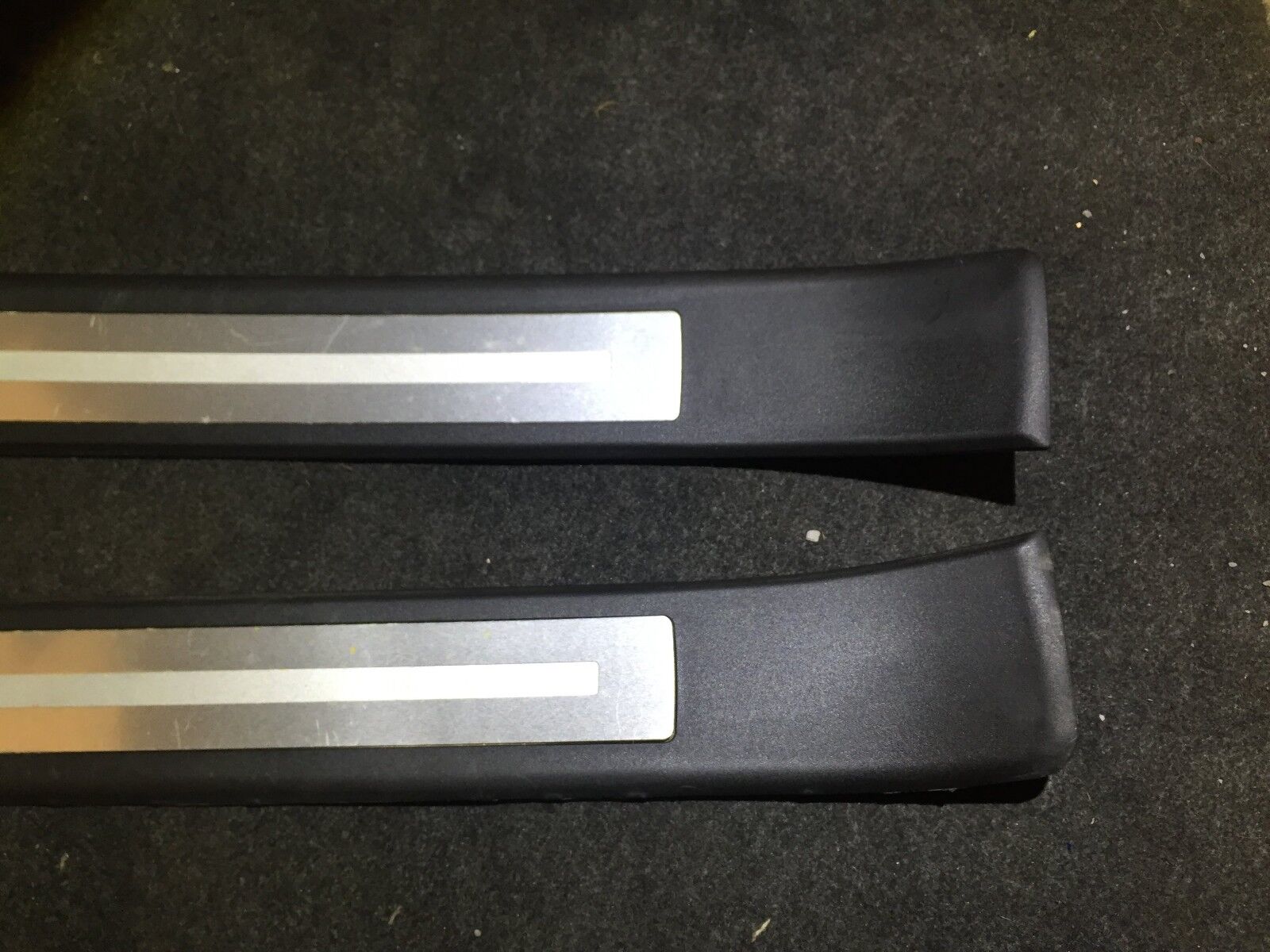 05-08 Audi A4 Front Right & Left Side Door Sill Plates (2-Piece Set) - OEM Replacement Parts for Car Interior Protection & Style Enhancement