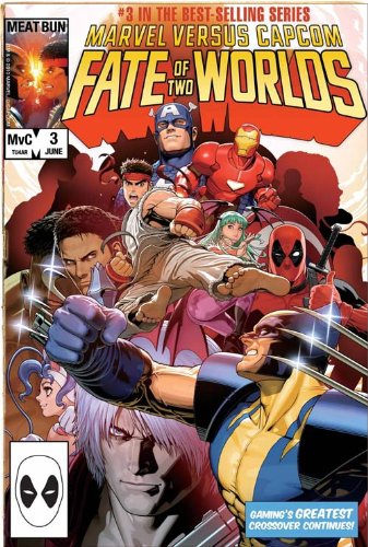 Marvel vs Capcom Fate of Two Worlds #3 - Marvel Comics Collectible - Perfect for Gaming Fans & Comic Book Collectors