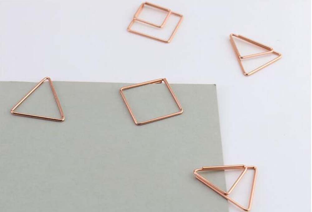10 Pieces Fun Shaped Paper Clips - Colorful Office Desk Accessories for Organizing Documents, Bookmarks & School Supplies | Perfect for Office, Home, School & Craft Projects