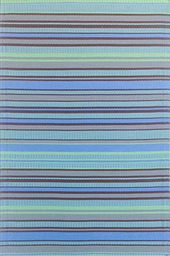 Stripes - Grey/Aqua