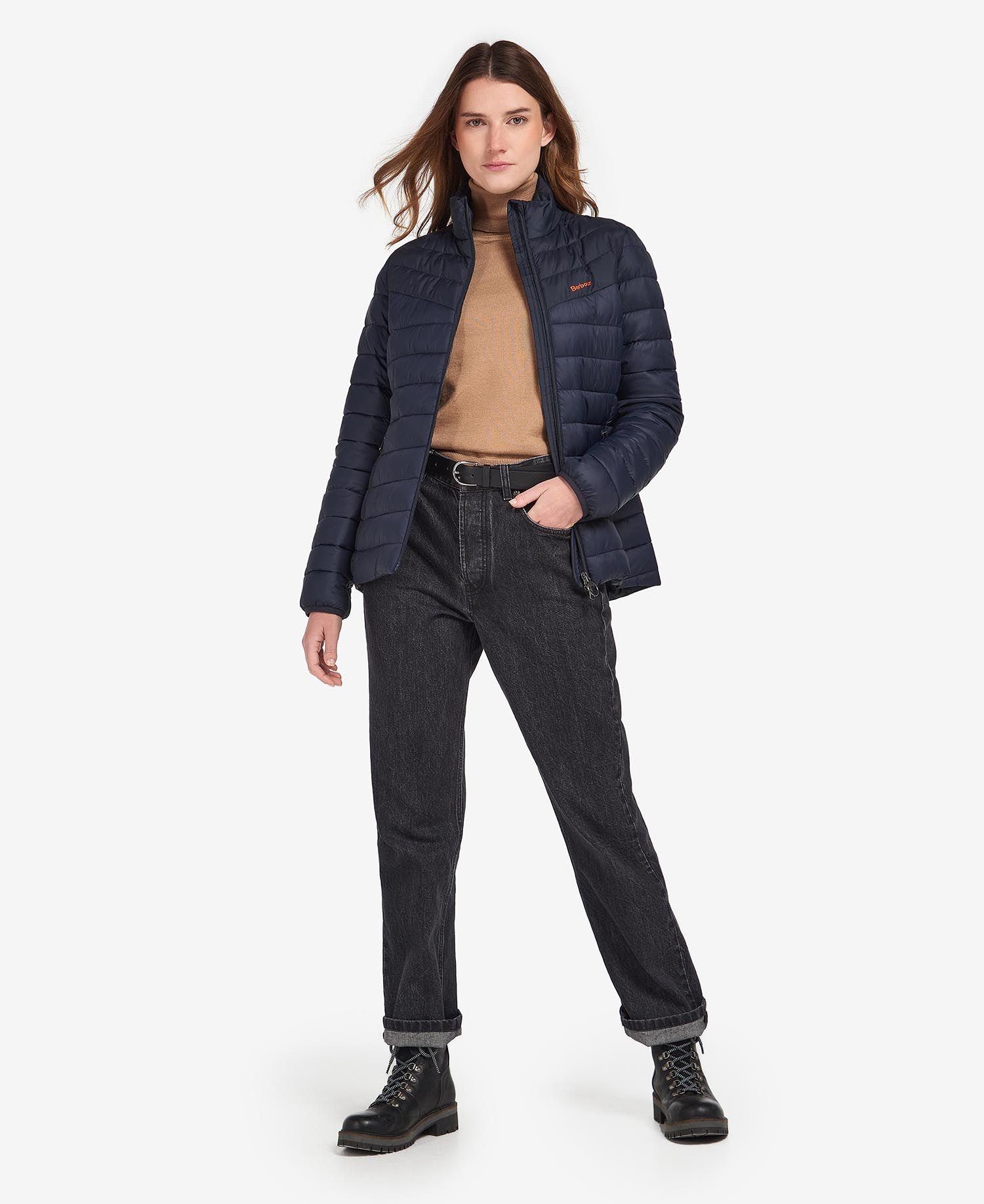 BARBOUR Blencarn Quilted Jacket for Men & Women - Classic Dark Navy Waterproof Outerwear | Perfect for Hiking, Camping & Outdoor Adventures