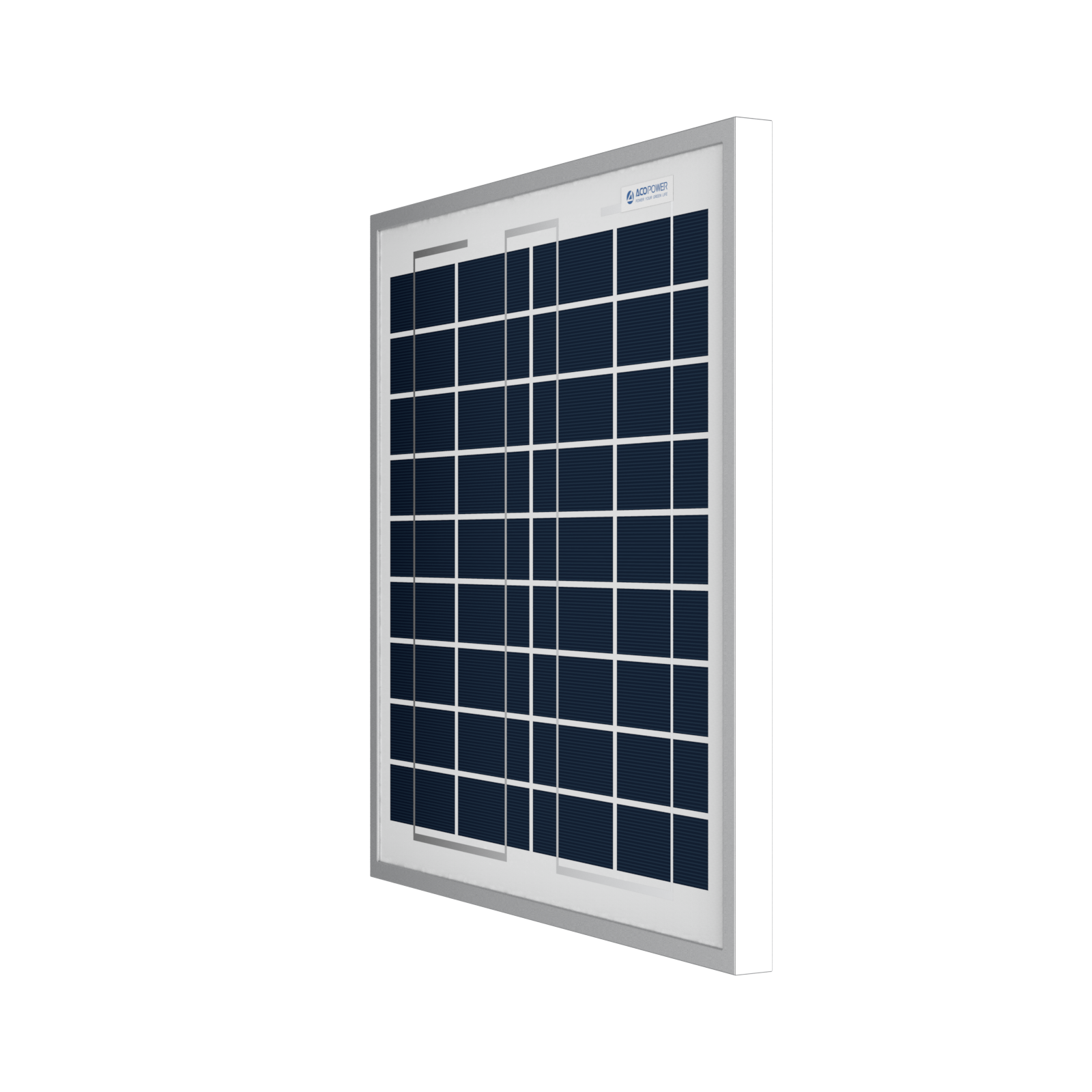 ACOPower 15W Polycrystalline Solar Panel - 12V Battery Charger for RV, Boat, Camping & Off-Grid Power Supply | Portable Solar Charging Solution for Outdoor Adventures