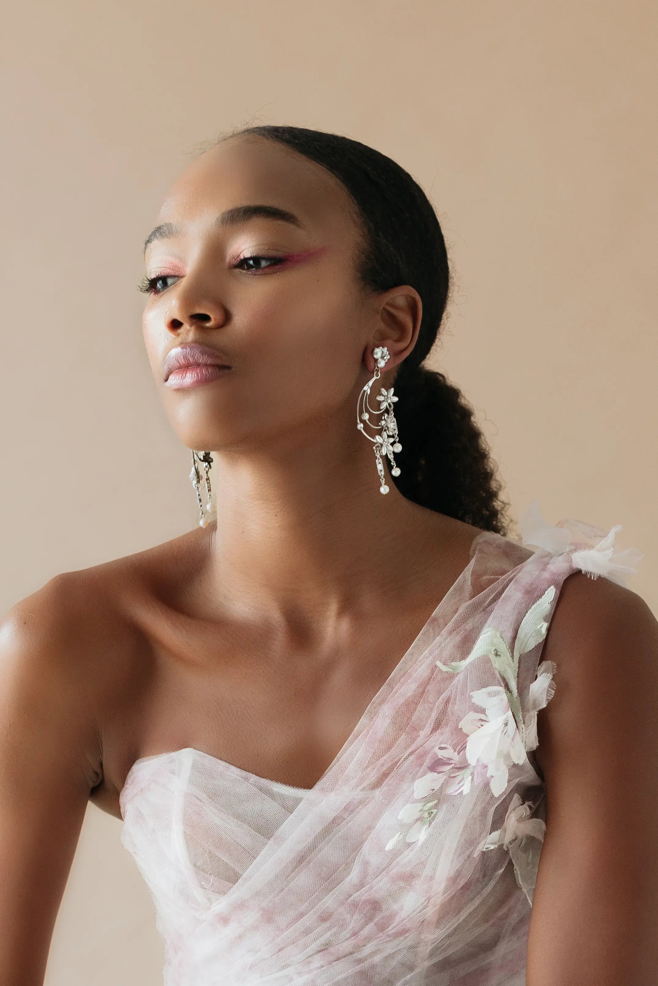 Elegant Flower Earrings for Women - Dainty Floral Studs & Dangle Jewelry - Perfect for Weddings, Parties & Everyday Wear