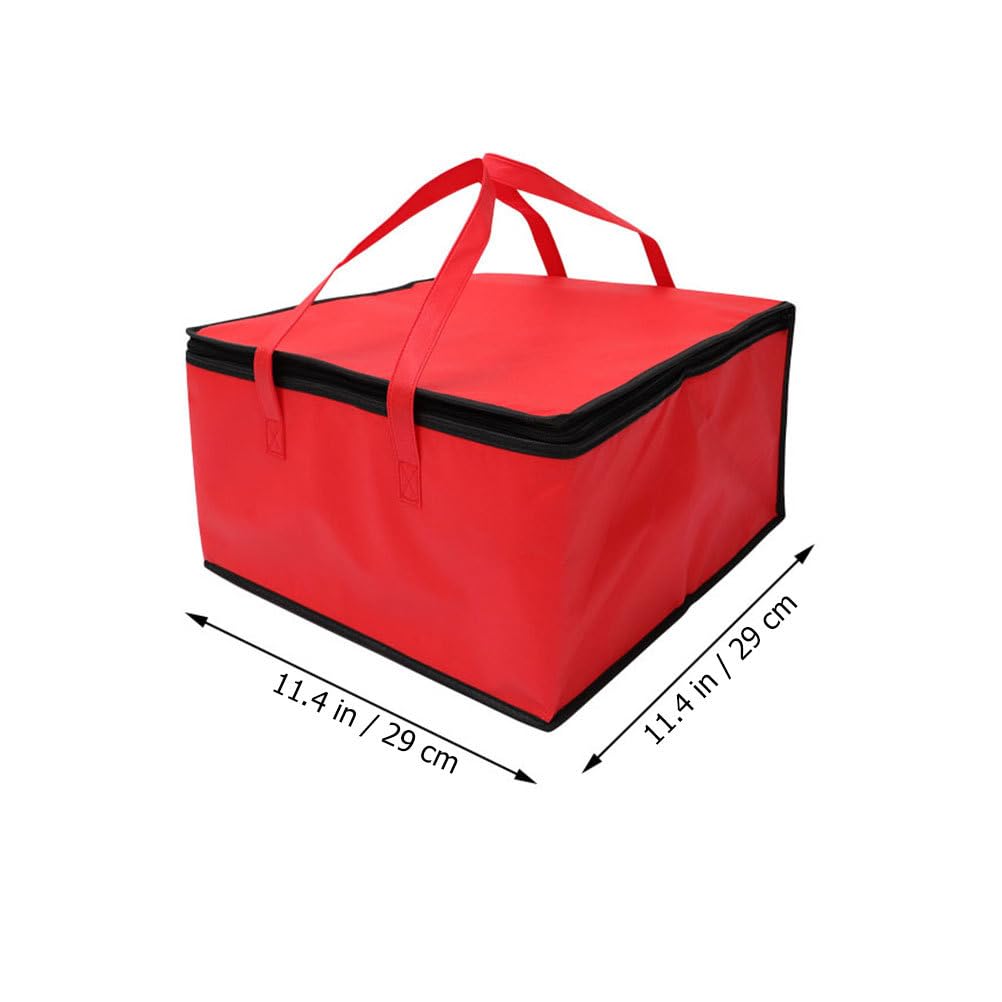 Kichvoe Insulated Food Bag - Thermal Pizza & Grocery Tote Cooler for Hot & Cold Meals - Perfect for Catering, Seafood, Cakes & Outdoor Picnics