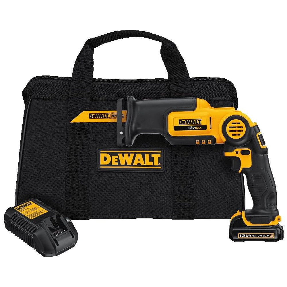DEWALT 12V Cordless Compact Reciprocating Saw - DCS310S1 (Refurbished with Warranty) | Ideal for DIY Projects, Home Renovations & Construction Work