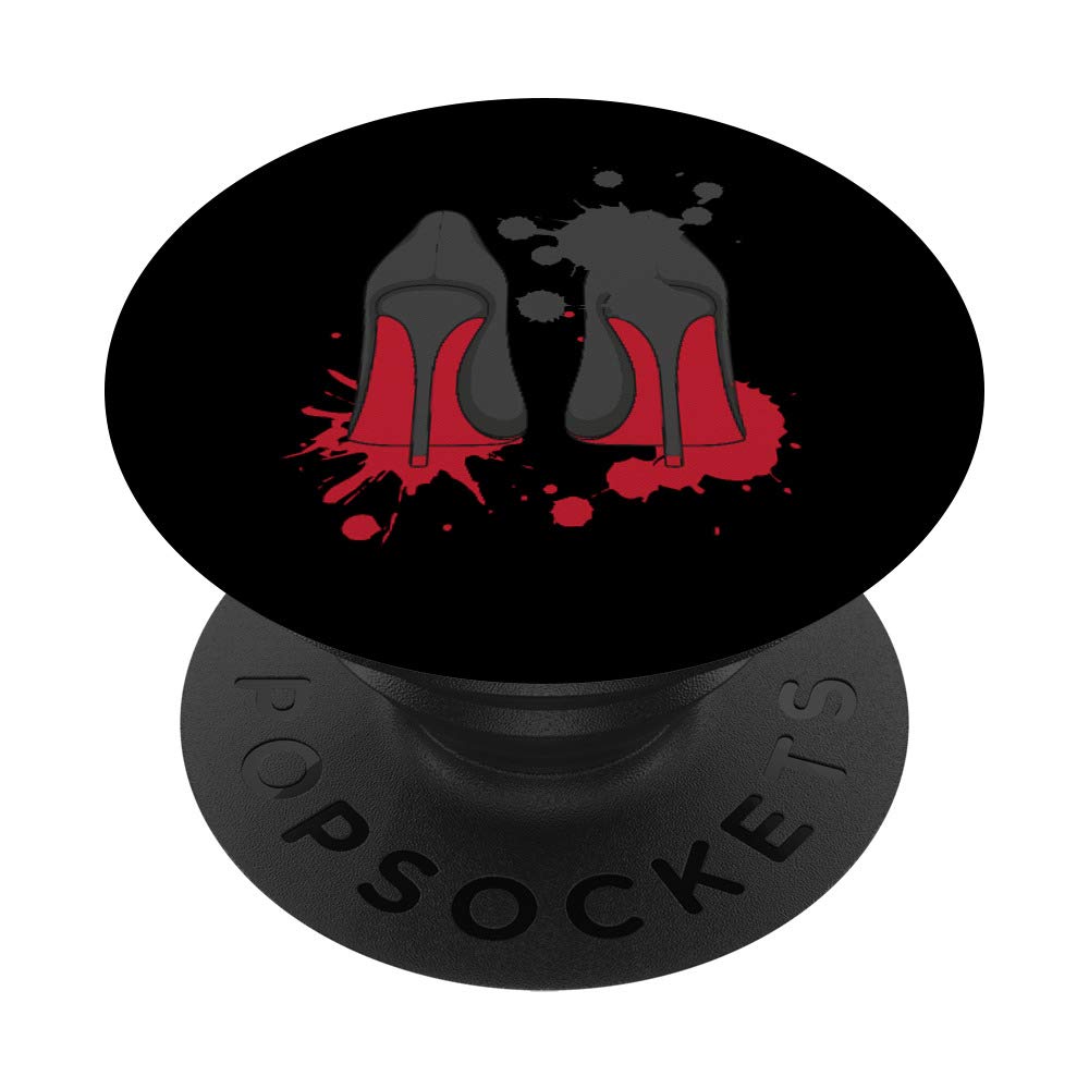 High Heels Stilettos Shoes Women Girl Funny Grip PopSocket PopGrip: Swappable Phone & Tablet Accessory for Fashion Lovers, Perfect for Everyday Use & Gifts