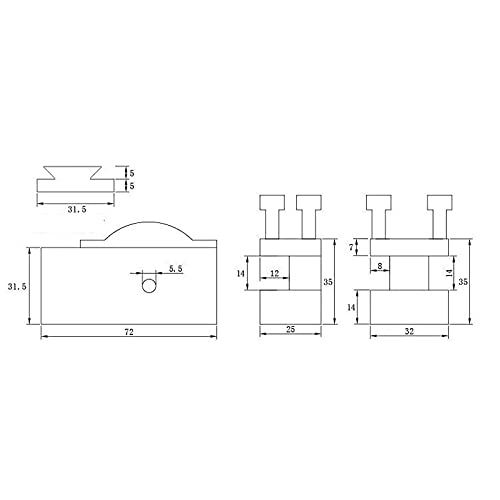 Rotatable Lathe Tool Holder Sieg C0 for Mini Lathe - Turning Tool Accessory (S/N: 10154) - Perfect for Metalworking, Woodworking & DIY Projects