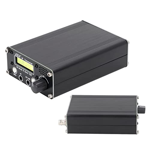 8 Band HF SSB QRP Transceiver Radio with LCD Display, BNC Antenna Connector & US Plug - Perfect for Amateur Radio, Emergency Communication & Outdoor Adventures
