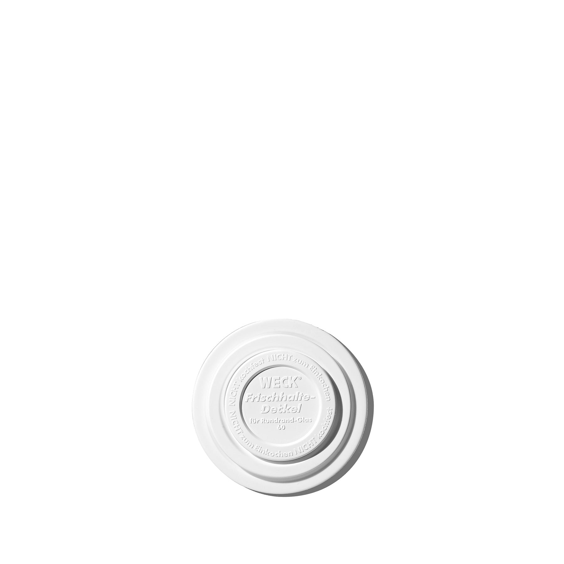 Weck Airtight Glass Jar Lids for Food Storage - Keep Food Fresh Longer - Ideal for Canning, Pickling, and Meal Prep