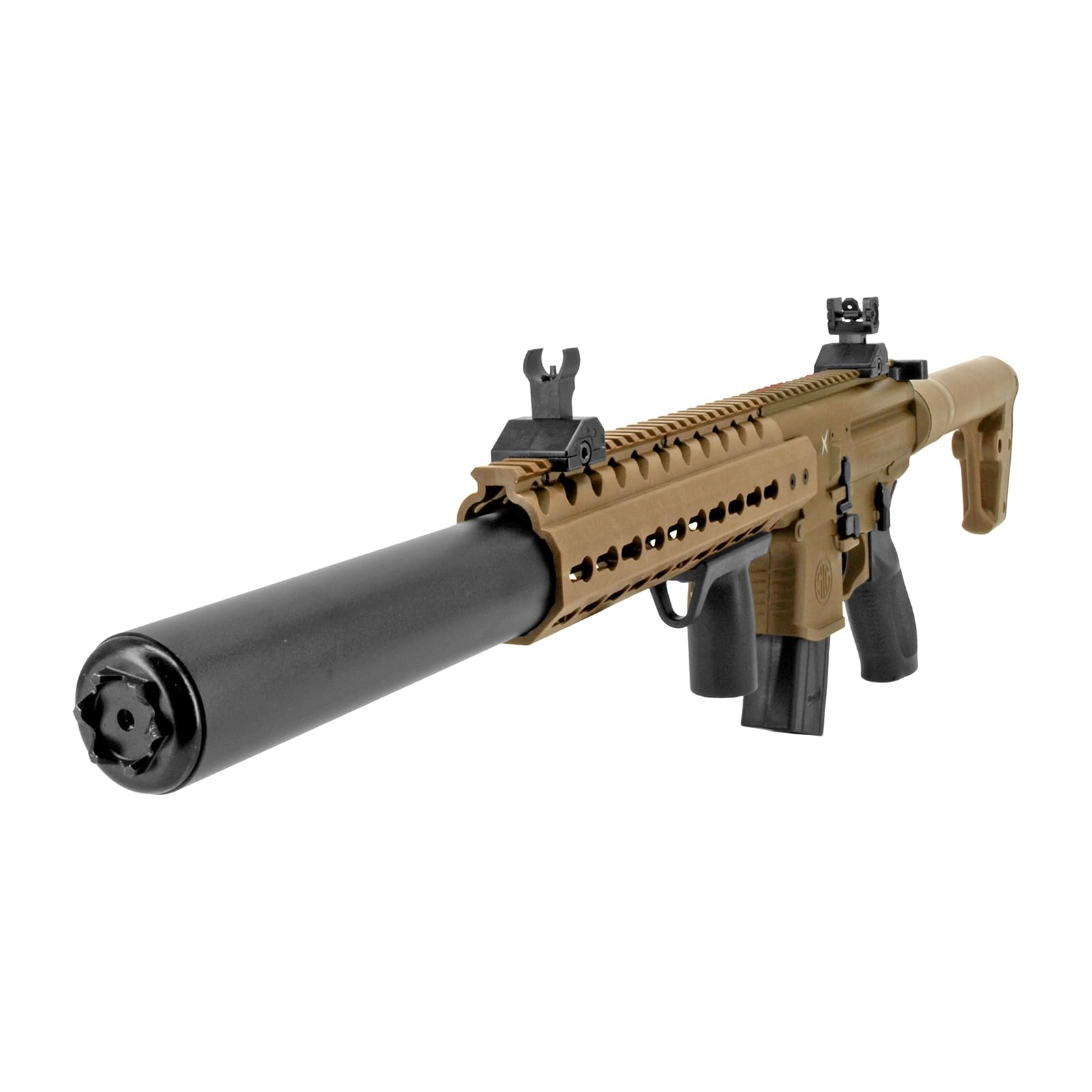 Sig Sauer MCX CO2 Air Rifle - .177 Caliber Pellet Gun for Target Shooting & Hunting | Realistic Tactical Training & Outdoor Sports Use