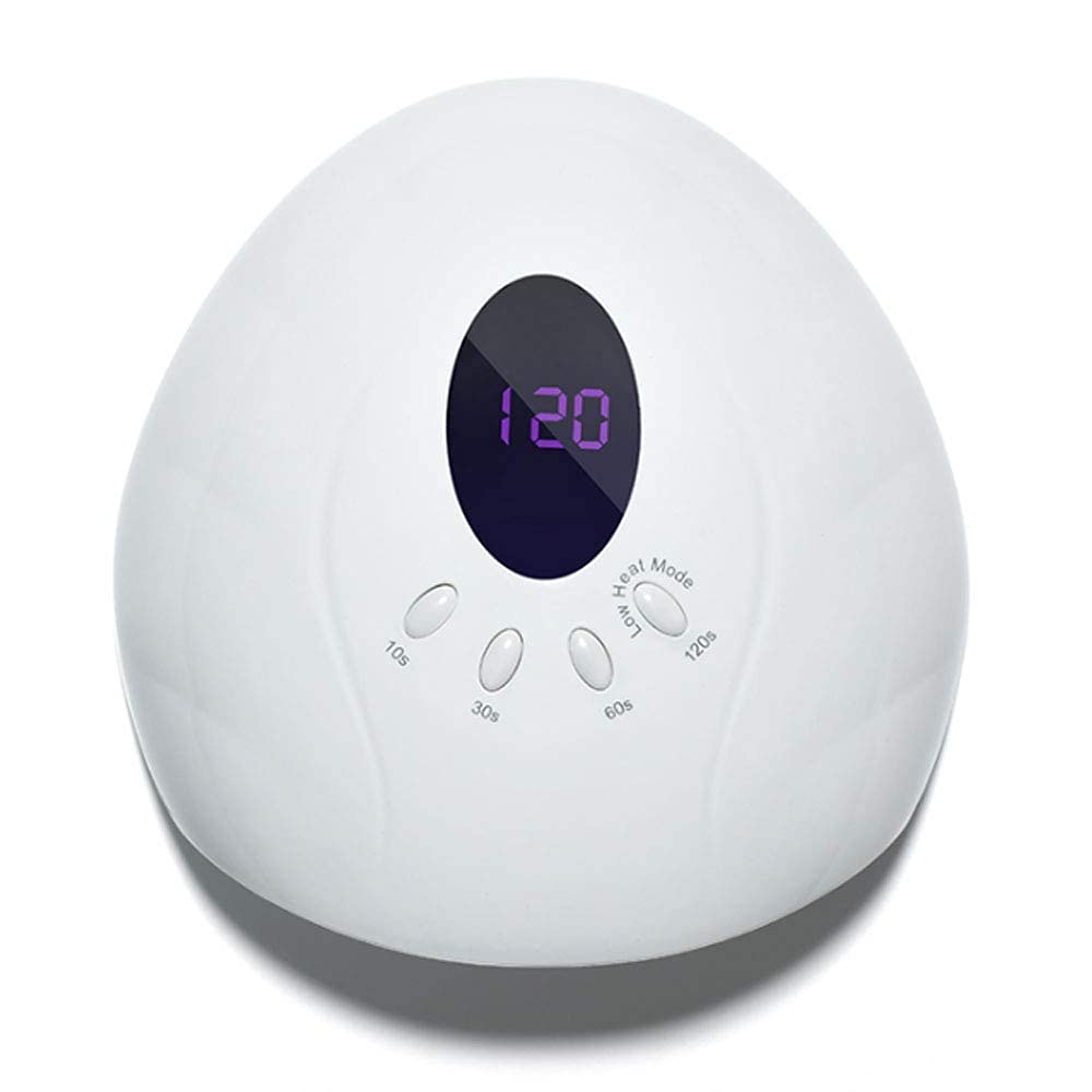 Professional 80W Rechargeable UV LED Nail Lamp - Cordless Gel Nail Dryer with 4 Timer Settings for All Gel Polish & Nail Art | Perfect for Home Manicures & Salon Use