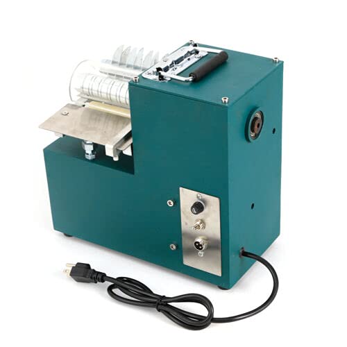40W Electric Leather Slitter Cutter Machine - 1400RPM Leather Craft Tool for Shoes, Bags, Straps & Paper | DIY Leather Skiving & Splitting | Professional Leatherworking Equipment for Workshops & Hobbyists