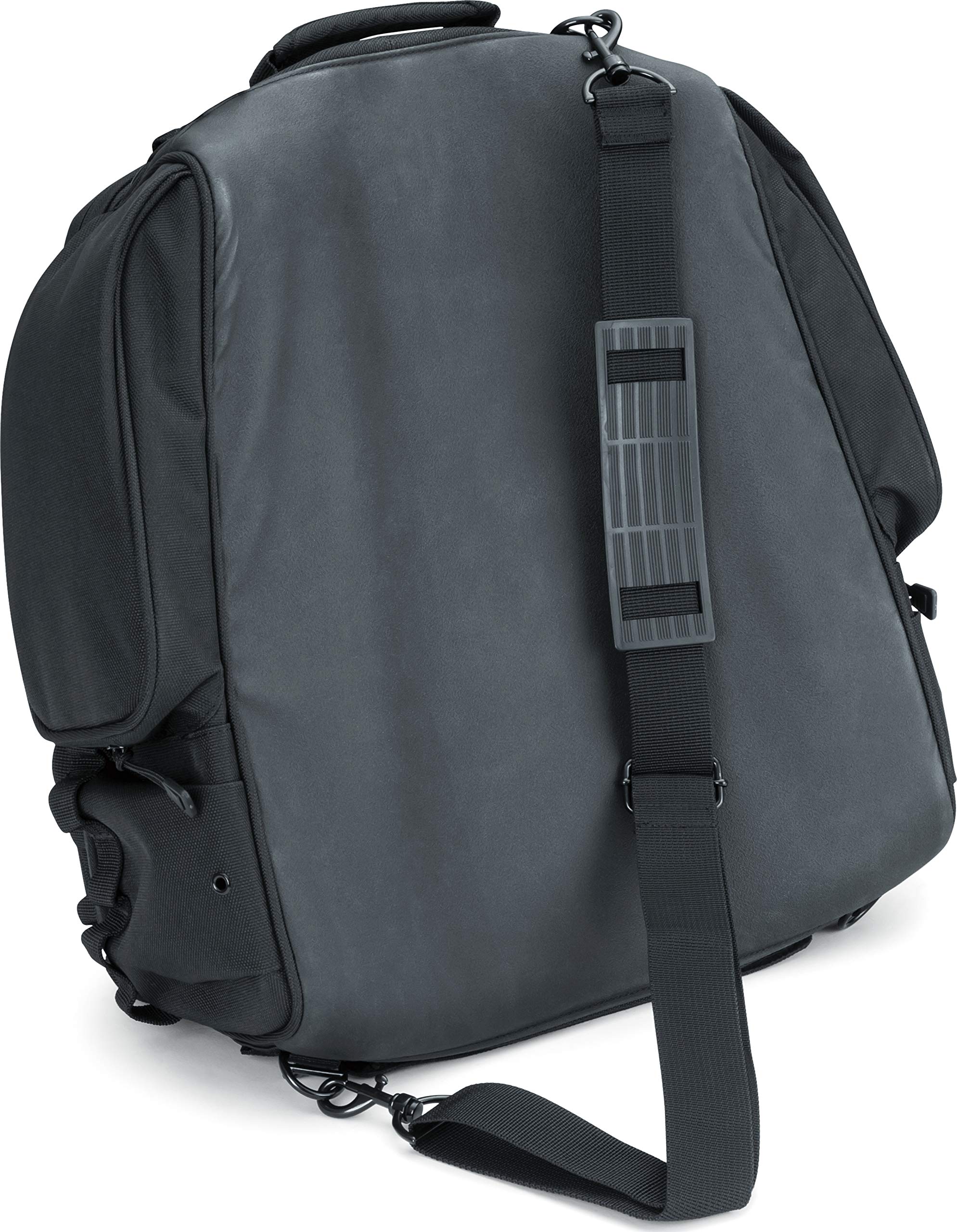Kuryakyn 5214 Momentum Roamer Motorcycle Tail Bag - Waterproof Travel Luggage for Rear Fender, Passenger Seat & Trunk - Black Storage Bag with Adjustable Straps - Perfect for Road Trips, Commuting & Adventure Riding