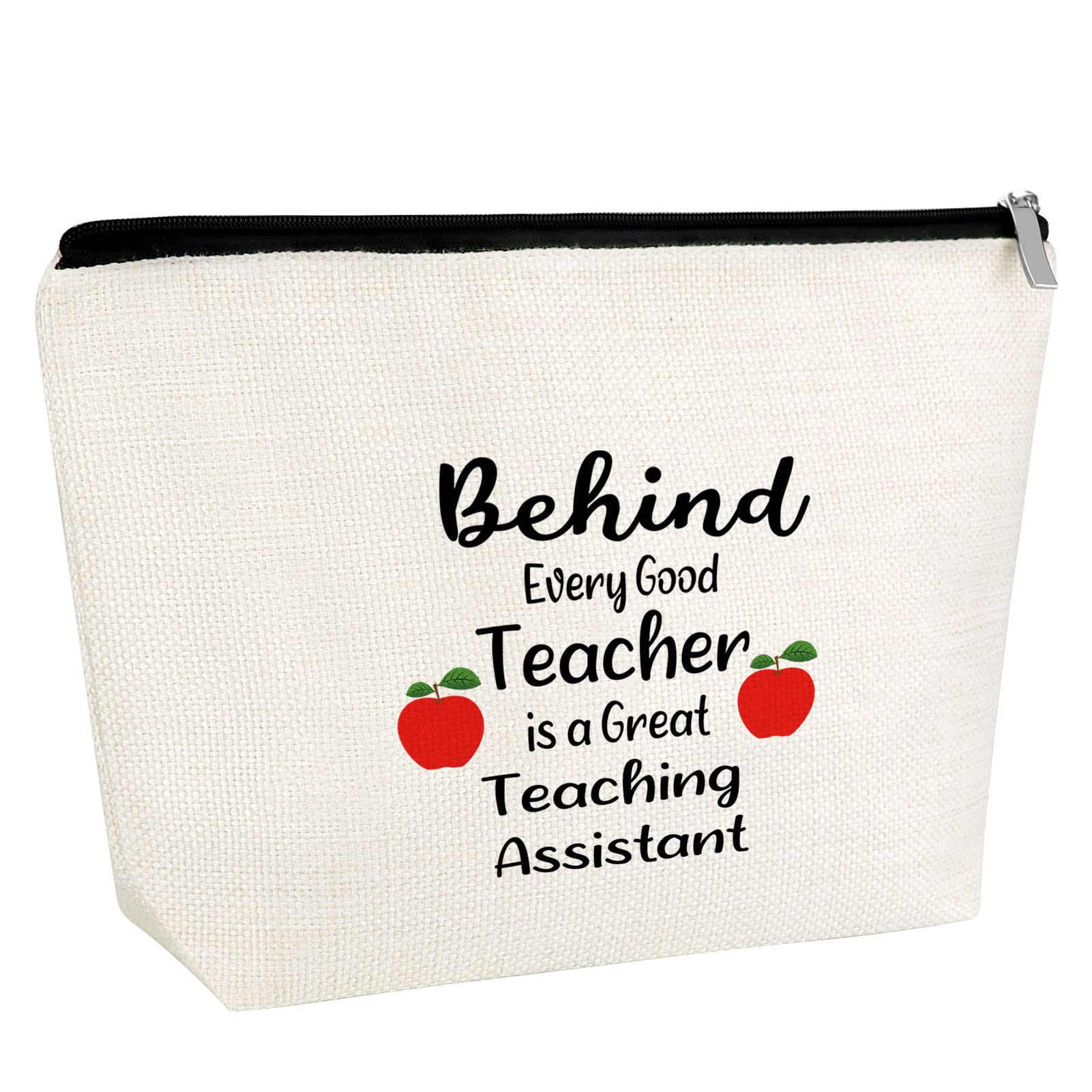 Teacher Appreciation Gift Makeup Bag for Women - Perfect for Teaching Assistants & Professors