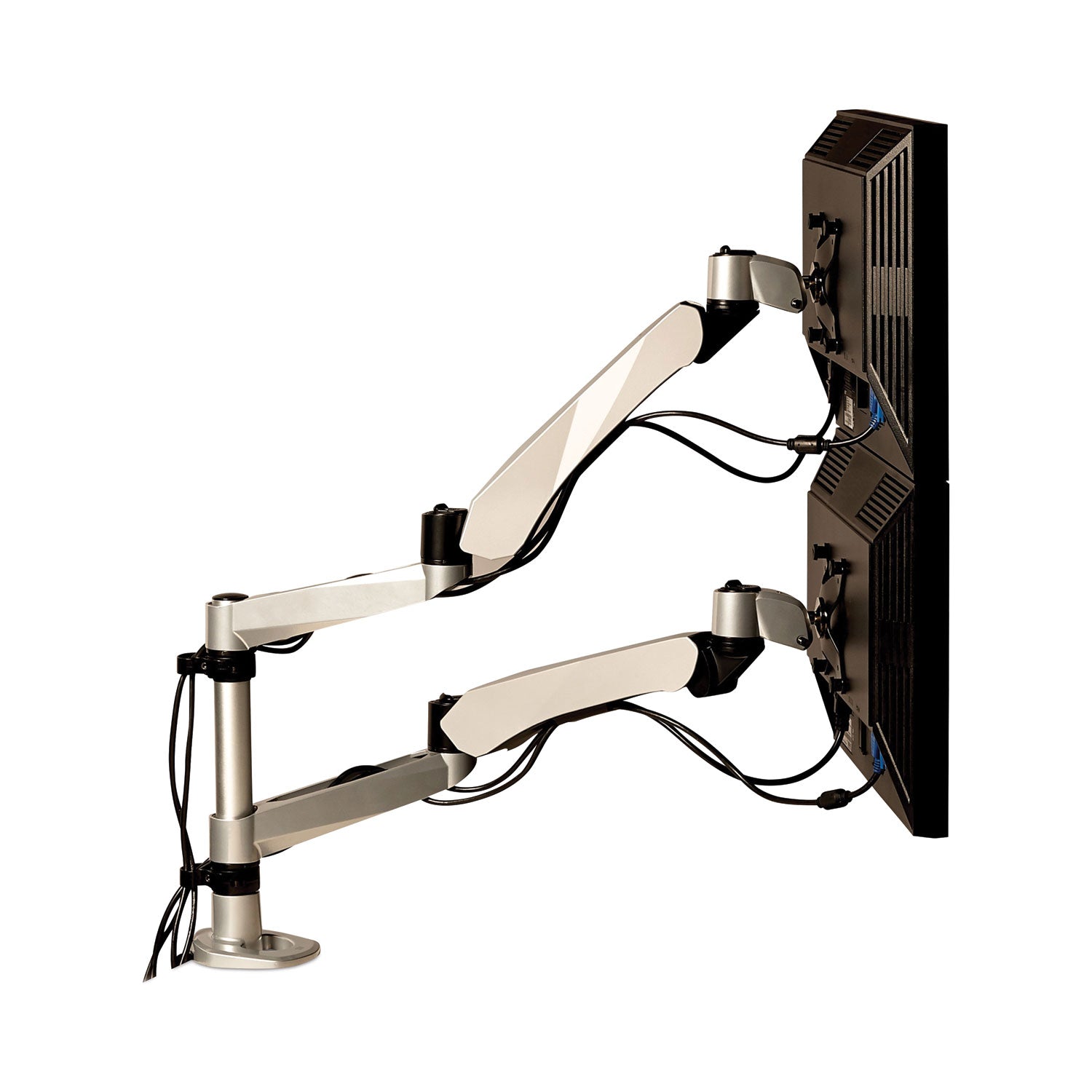 3M™ Easy Adjust Dual Arm Monitor Mount for 27