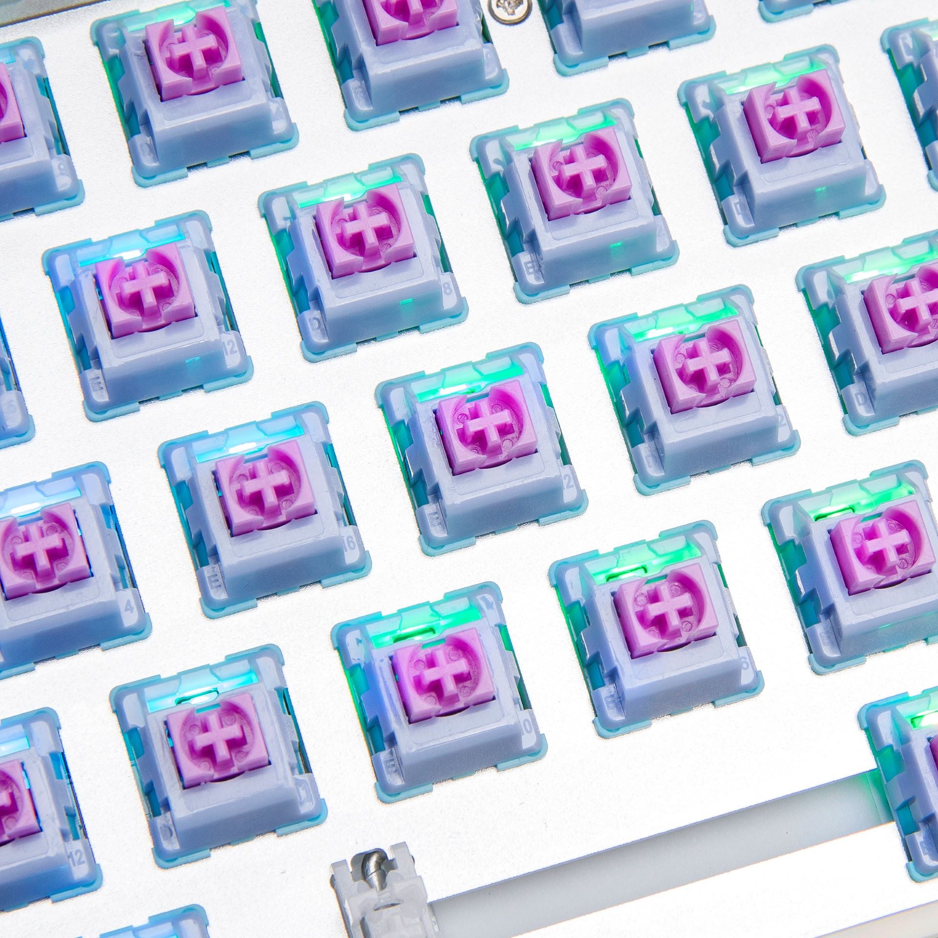 Higround 36 Switch Set - Dreamland Linear Pre-Lubed Mechanical Keyboard Switches | Smooth Typing for Gaming & Office Work