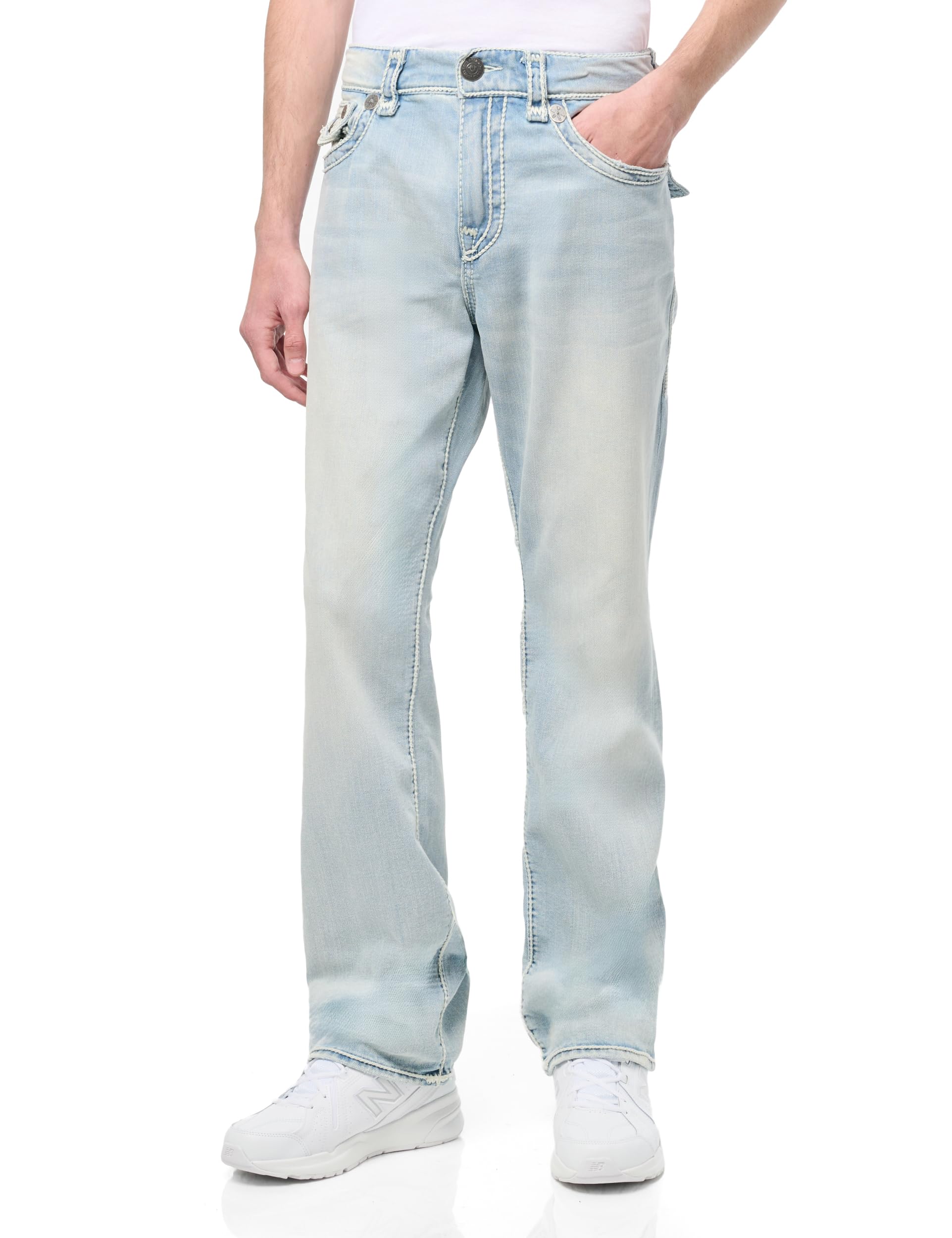 True Religion Men's Ricky Rope Super T Flap 1/2