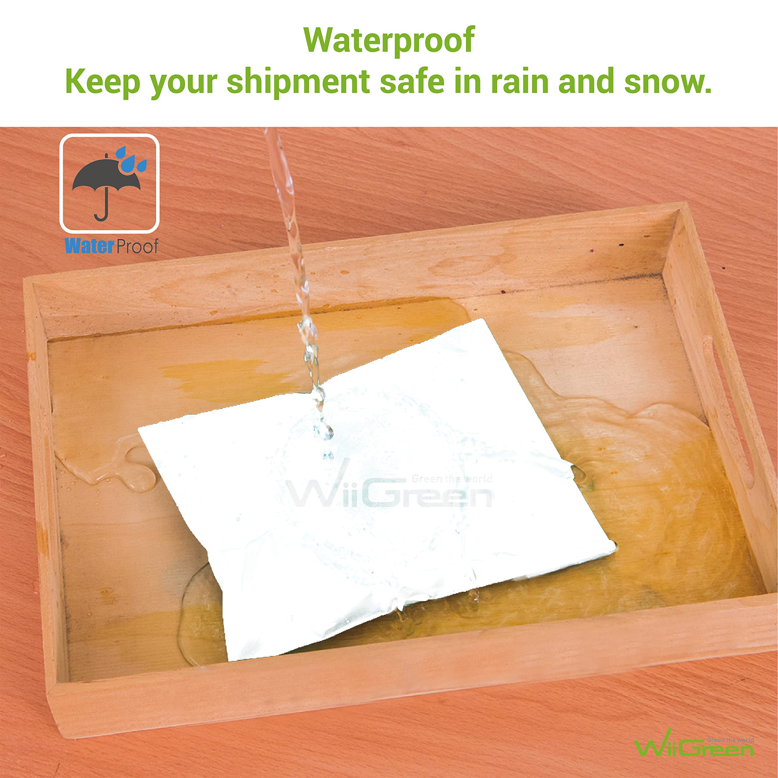 300 PCS 12x15.5 inch White Poly Mailers - Self Adhesive Waterproof Shipping Envelopes, Durable Tear-Proof Mailing Bags for Office, Industrial & Postal Use, Perfect for Ecommerce, Gift Packaging & Mailing Documents