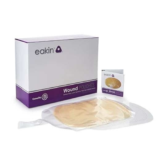 ConvaTec Eakin Fistula Wound Pouch with Tap Closure - 9.7