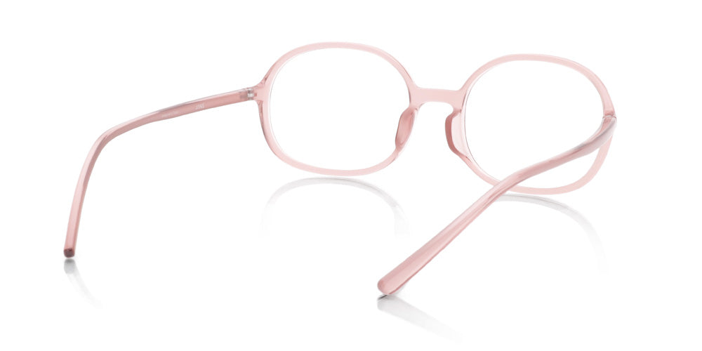 JINS Design Project x Ronan&Erwan Bouroullec SUGATA O 02 Eyeglasses - Lightweight Titanium Frame with Anti-Reflective Lenses for Work, Reading & Everyday Wear
