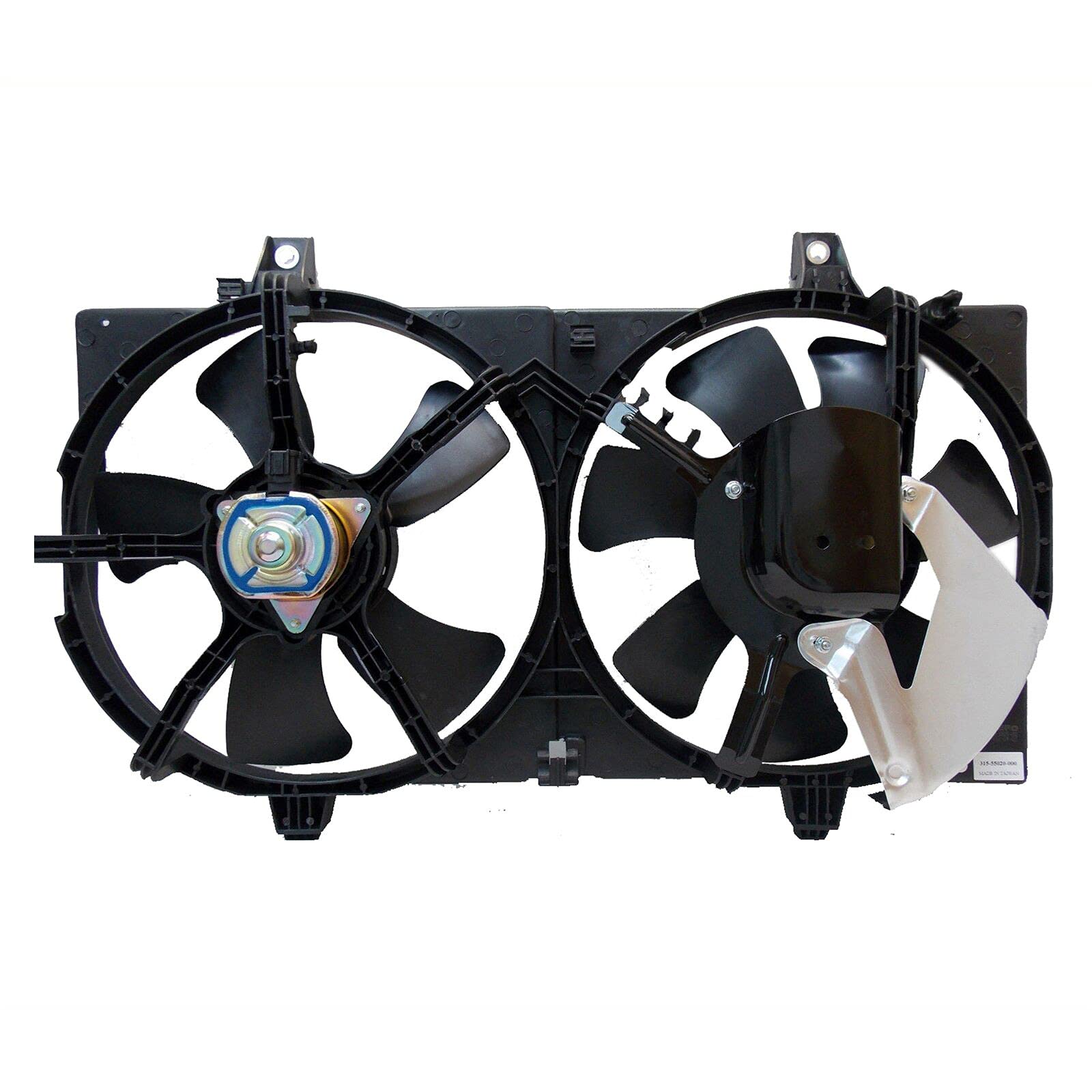 2002-2006 NI3115123 Radiator and Condenser Fan Replacement - Compatible with [Vehicle Models] - High Performance Cooling System Part for Hot Weather & Heavy-Duty Use
