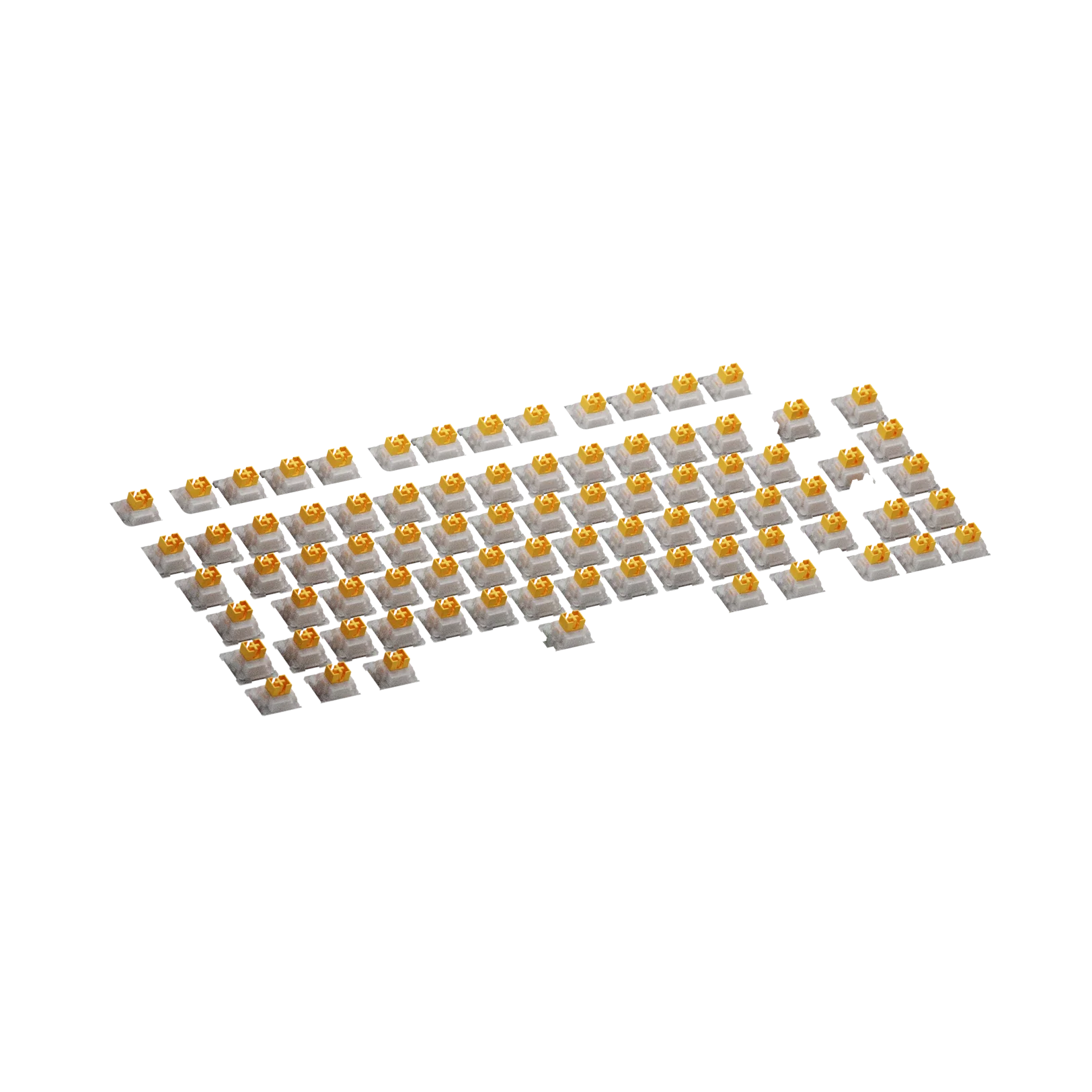 Glorious Panda Silent Mechanical Keyboard Switches - 75 ISO Layout for Quiet Typing | Perfect for Office, Gaming & Programming