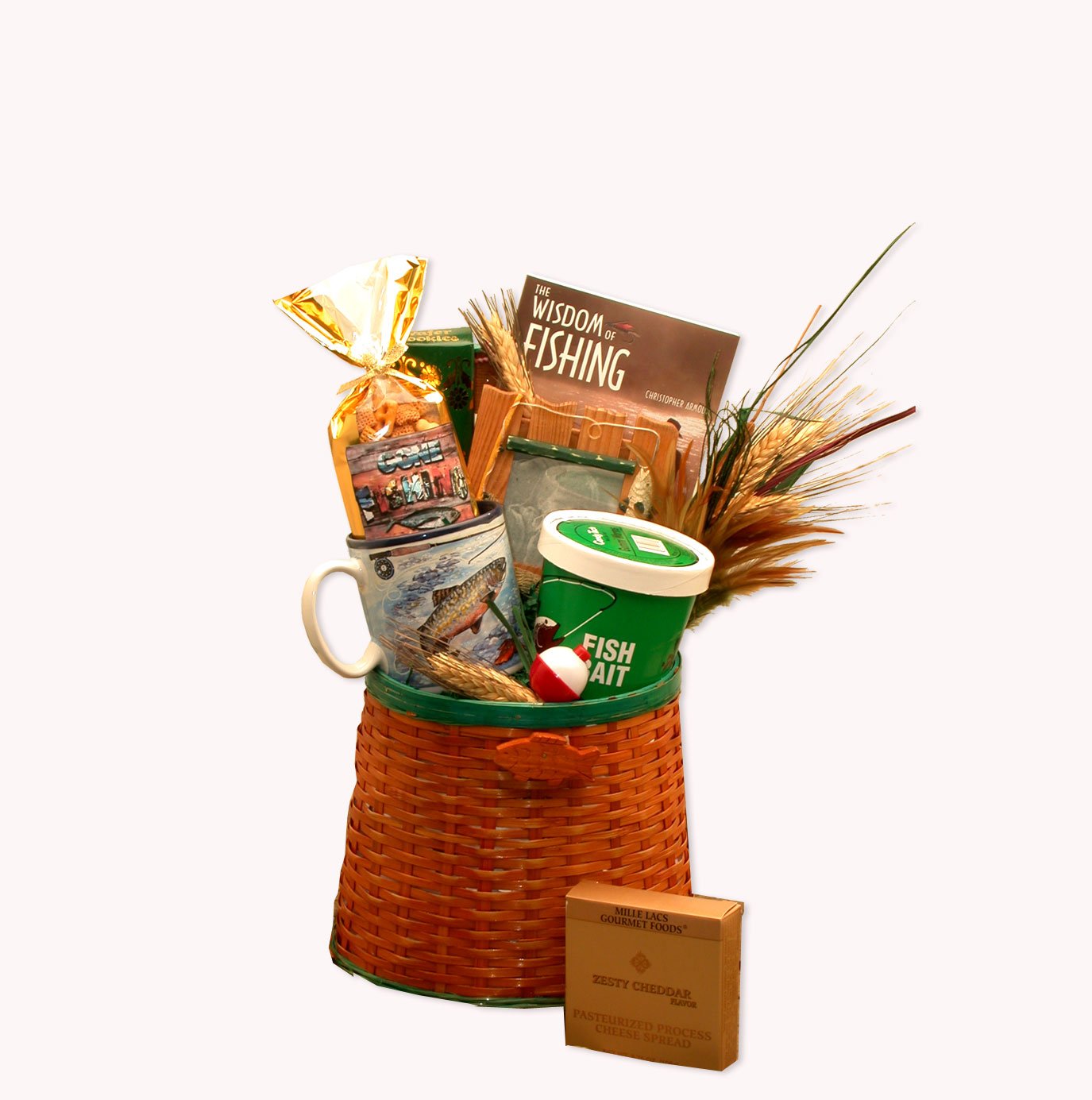 Fishing Gift Basket for Men - Perfect Fisherman's Present for Outdoors