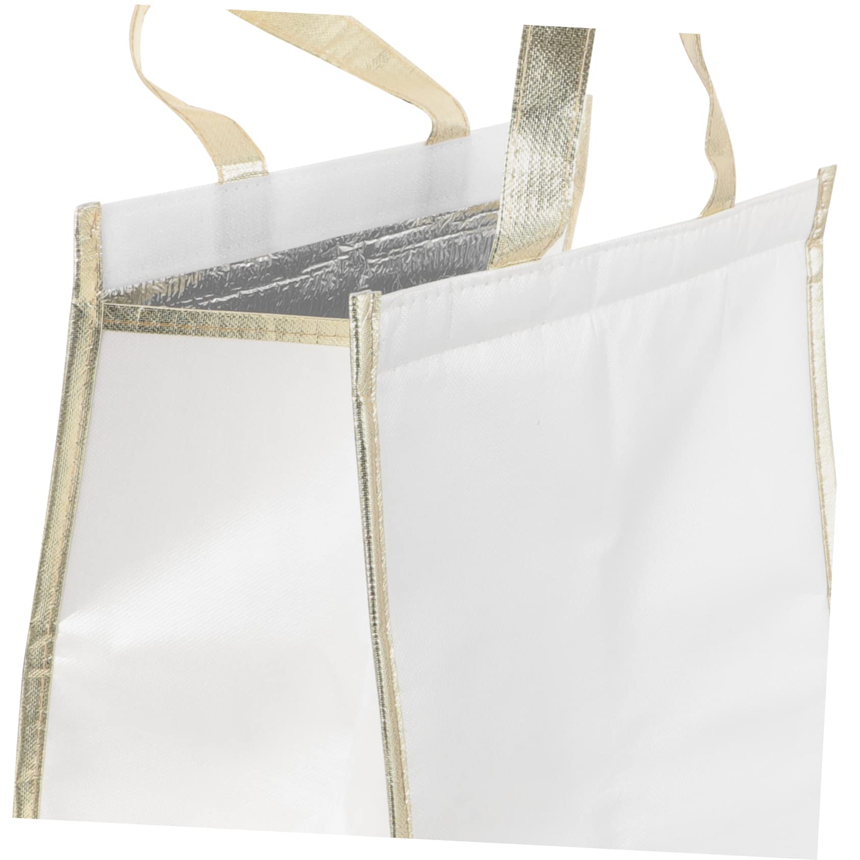 Abaodam Insulated Grocery Shopping Bags - Reusable Cooler Tote for Food, Drinks & Picnic - Portable Cake Carrier & Stand for Parties, BBQs & Outdoor Events